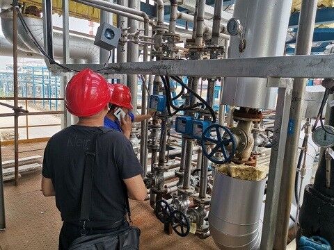 國家管網訪問現場